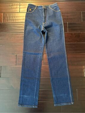 Vintage Gloria Vanderbilt for Murjani Dark Wash High Rise Jeans Size 12